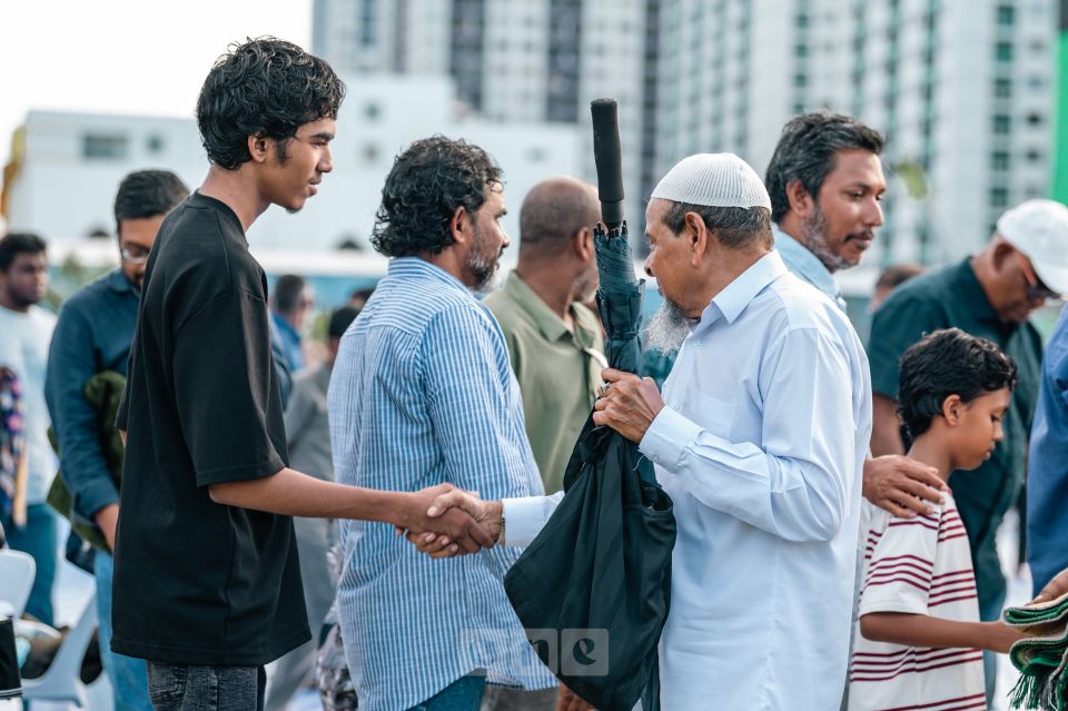 Raees Muizzu, islaamee gaumuthakah Eid ge thahuniyaa fonuvvaifi