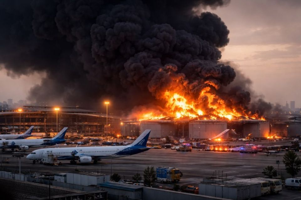 Iran ge drone hamalaathakakaa gulhigen Kuwait airport ge operation thah huttaalaifi