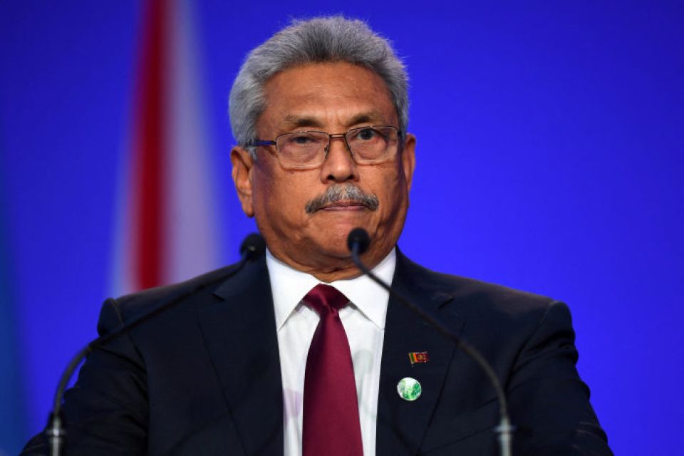 Sri Lanka ge kureege Raees Gotabaya Rajapaksa furaavadaigathun manaakoffi