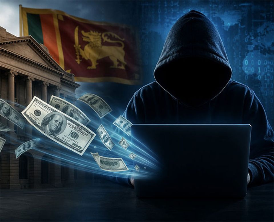 Lanka ge maalee nizaamu hack koh 2.5 Milllion dollar vagah nagaifi 