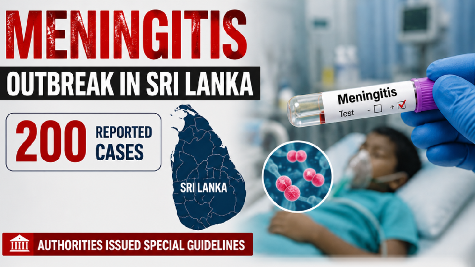 Sri Lanka gai viral meningitis fethurenee, 200 meehakah balijehijje