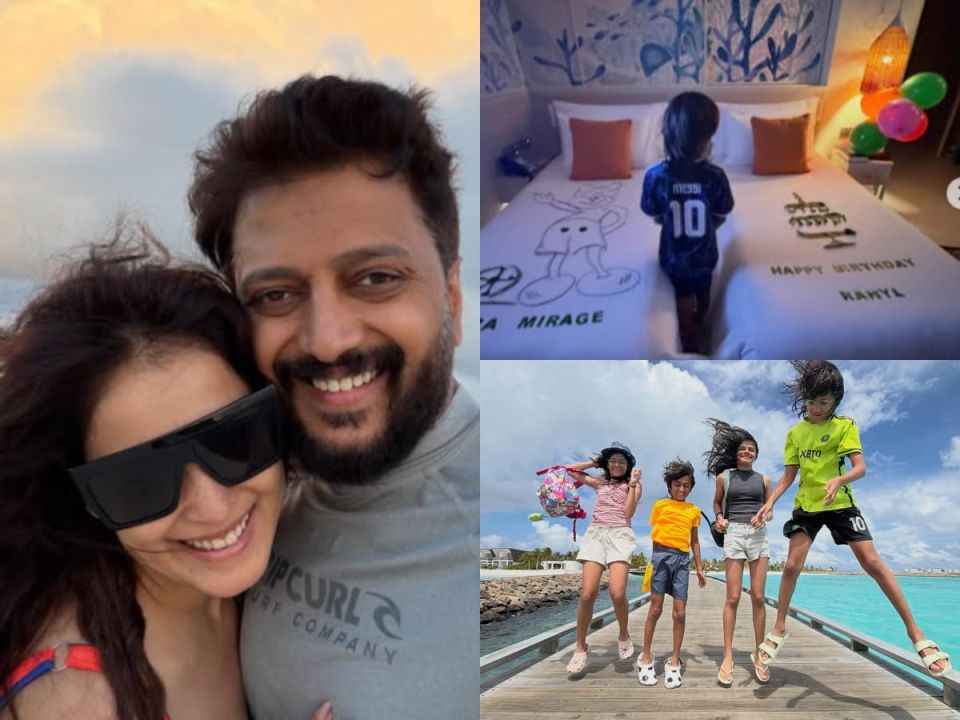 Riteish aai Genelia aailaa aa eku Raajjey gai chuttee heydhakoffi