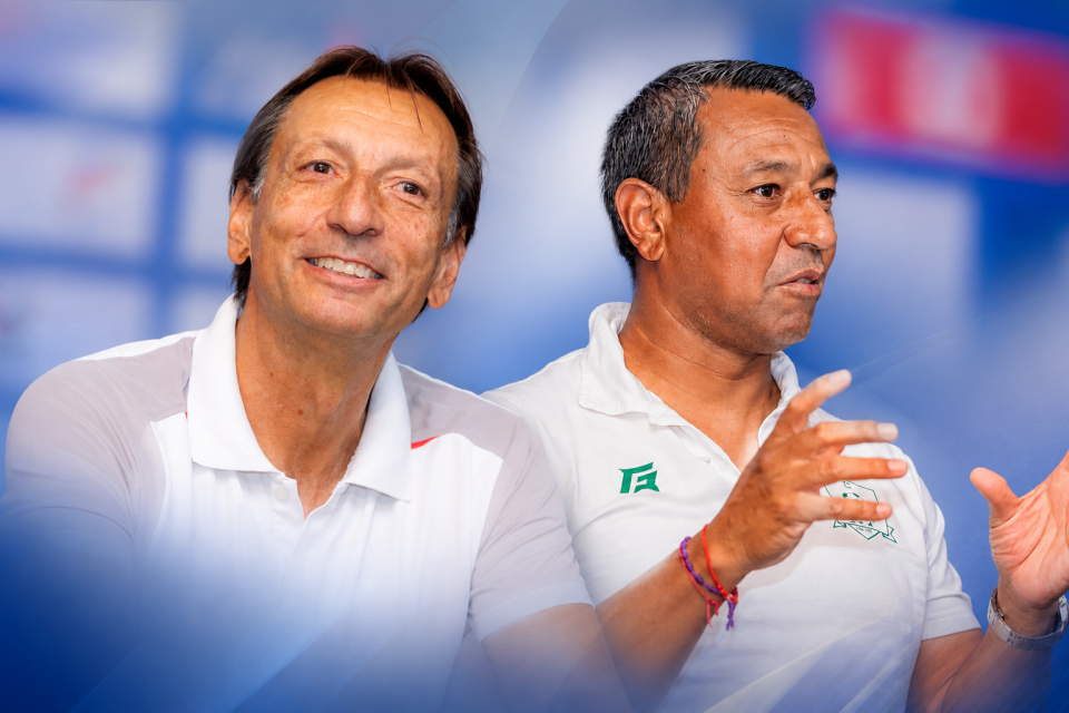 Diamond jubilee final gai South America coach inge vaadhaeh 