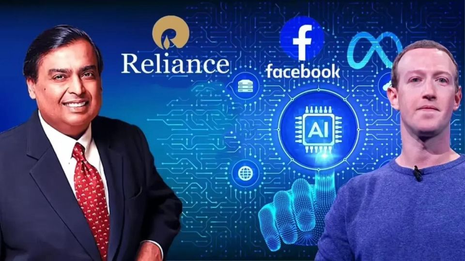 India gai Meta ge furathama AI data center hedhumah Reliance aa eku ehbasvejje