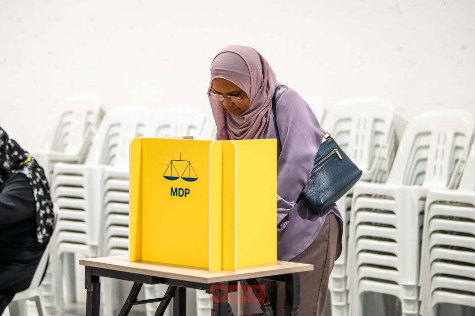 MDP Chairperson inthihaabugai vote laa vaguthu 9:00 aa hamaya ithurukohfi
