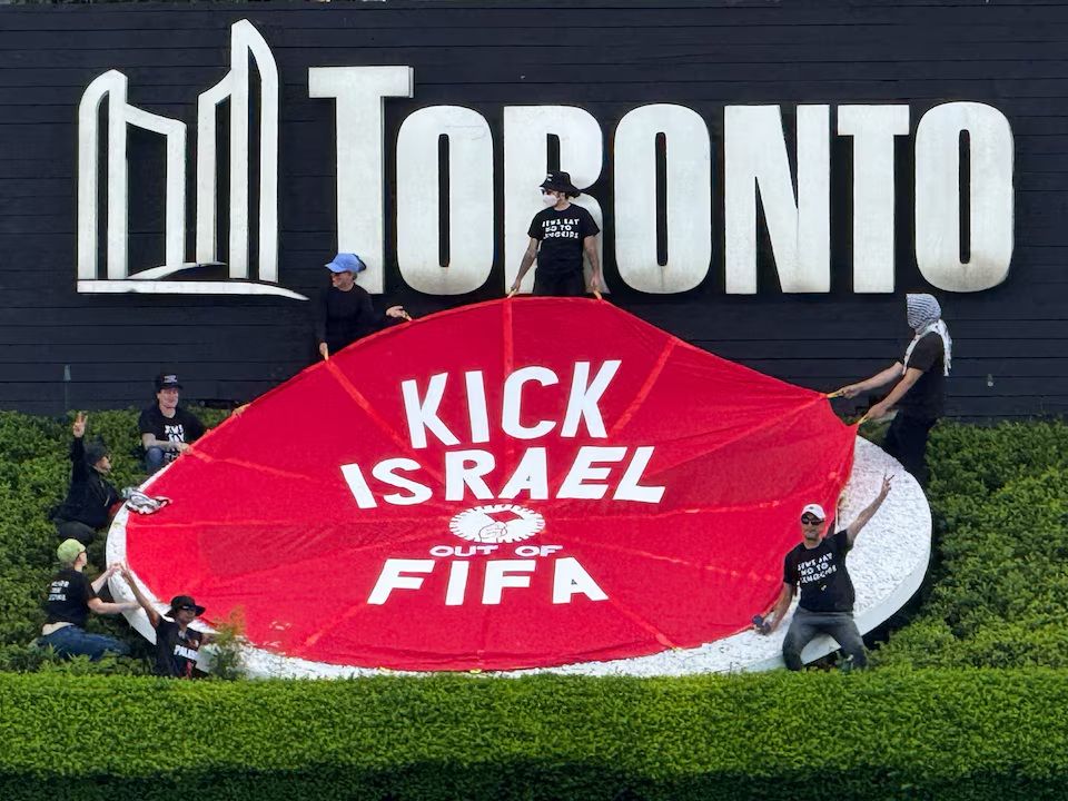 Canada match ge kurin, football in Israel beyrukuran govaalai muzaaharaa eh 