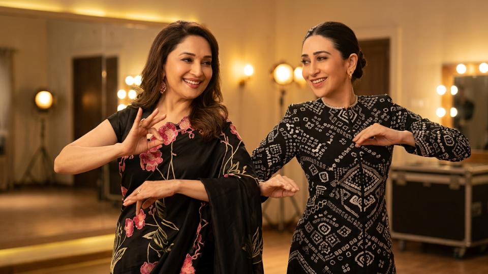 Madhuri aai Karisma Iconic lavaige neshun alun dhakkaalaifi