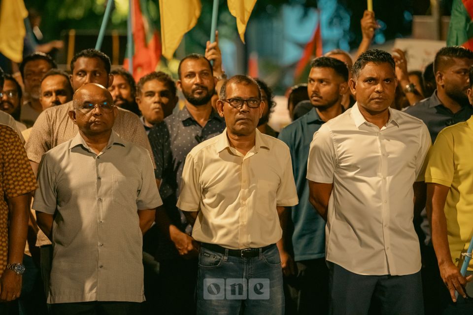 Chairperson riyaasee ticket ah vaadha kurun rangalhei noon: Nasheed