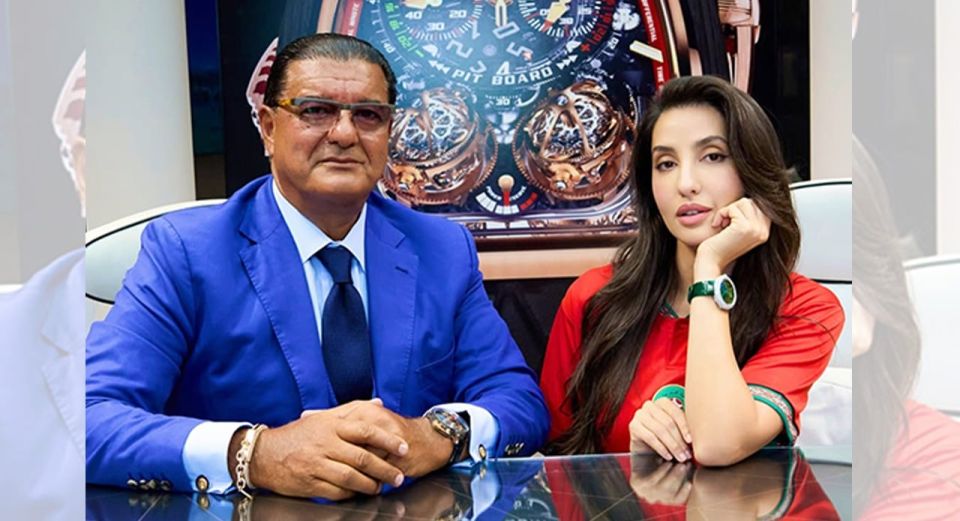 Dhuniyeyge mashhooru gadi ufaddhaa kunfuni Jacob and Co ge global ambassador akah Nora Fatehi hamajassaifi