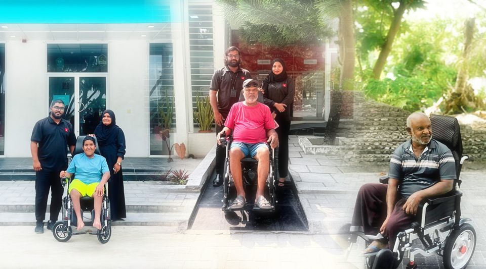 BML inn 30 meehakah wheelchair hadhiyaa kohffi 