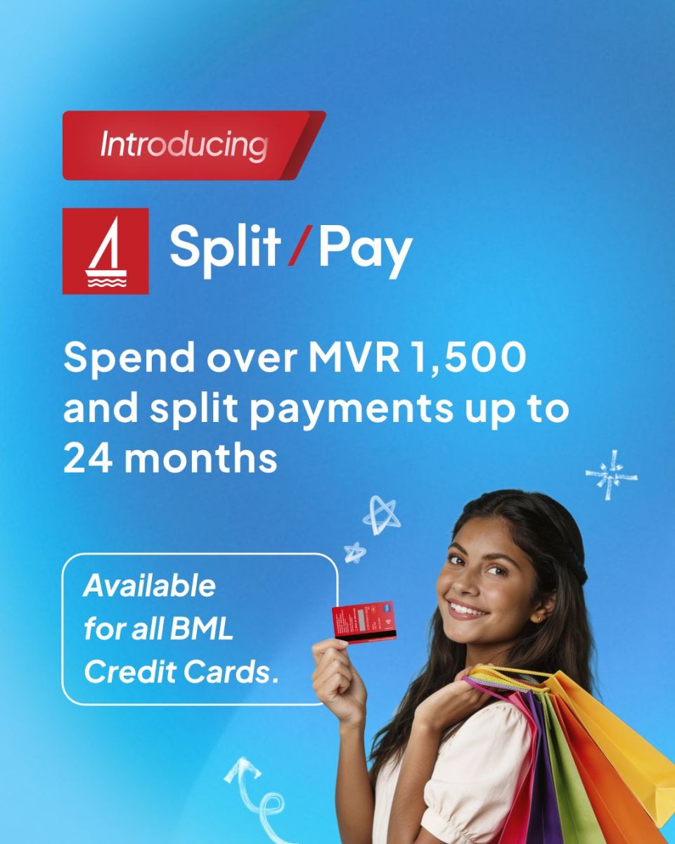 Installment ah faisaa dhakkan BML Split pay thaarafu kohfi