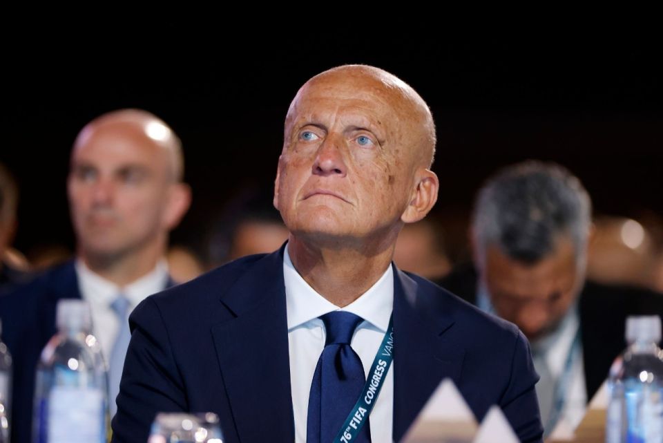 Argentina Misru match gai referee ge goaheh nuhingaa: Collina 