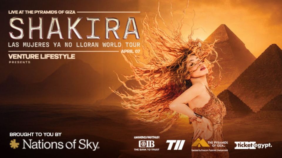Misruge Giza ge pyramid thakugai Shakira ge haassa show eh baavvan ninmaifi