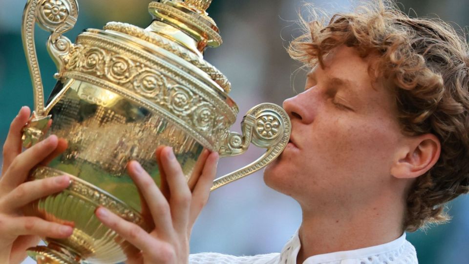 Sinner, Wimbledon thashi dhifaau koffi