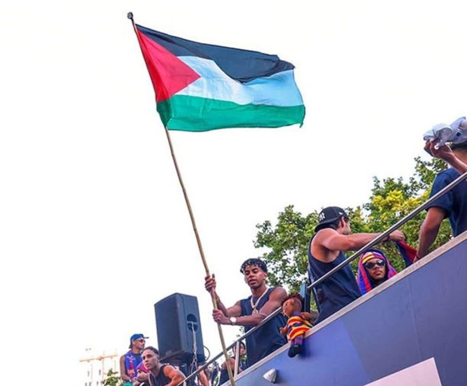 Spain ge Yamal aai Palestine ge dhidha