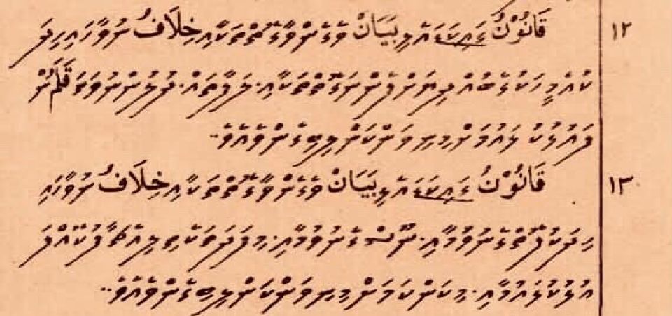 Dhivehiraahjjeyge minivan liyuntherikamah 93 aharu furunee'eve.