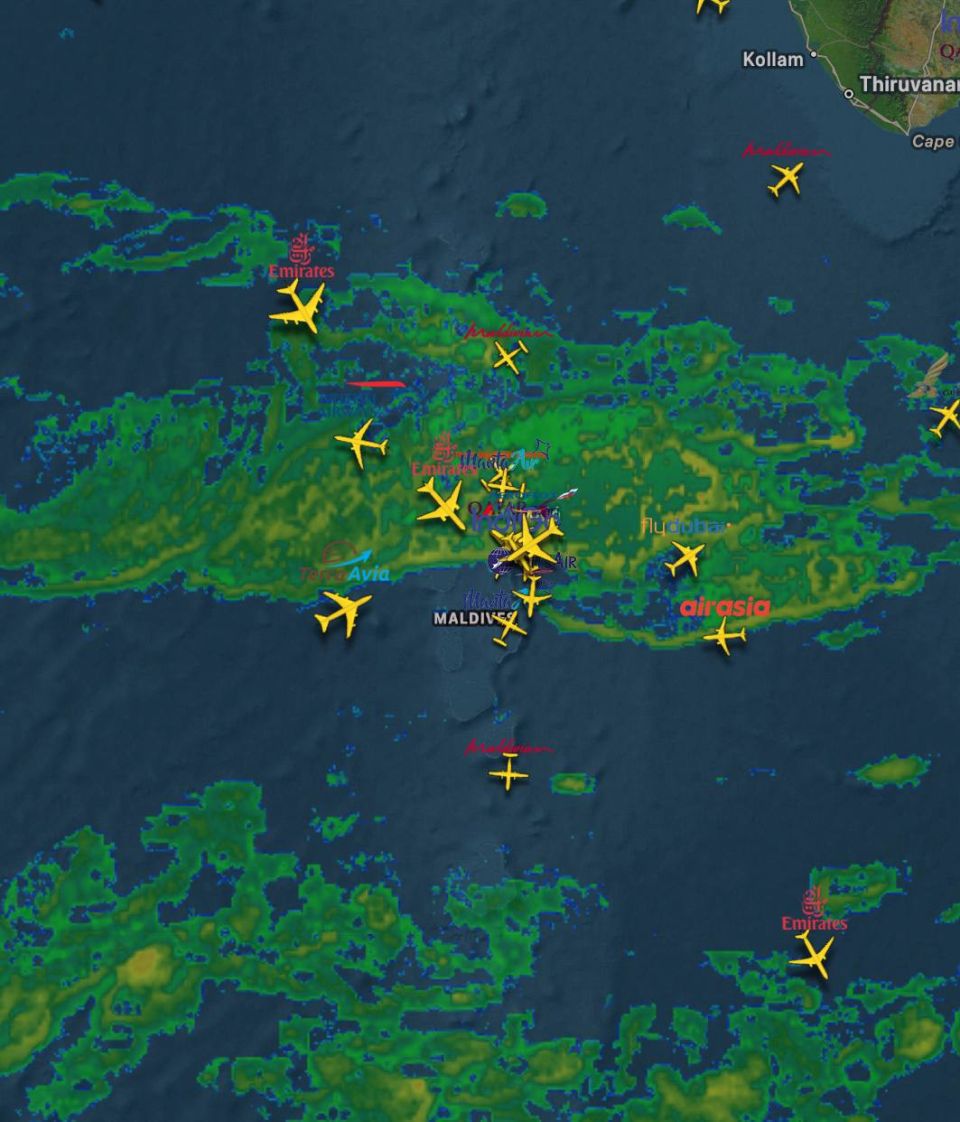 ‏ Moosun goas vumuge sababun flight tha nujehsi, bae flight tha delay vejje