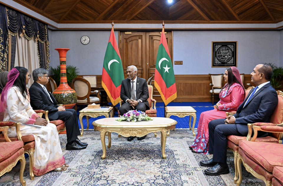 Raees ge arihah SAARC ge SG ge vadhaaee ziyaaratheh