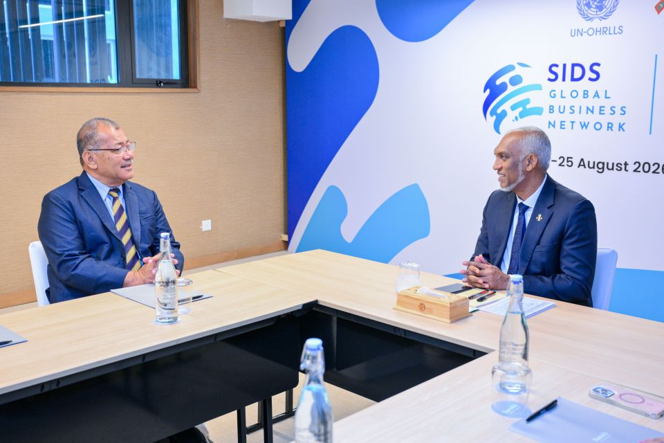 Tuvalu ge Deputy Prime minister Raees aa bahdhalu kurahvaifi