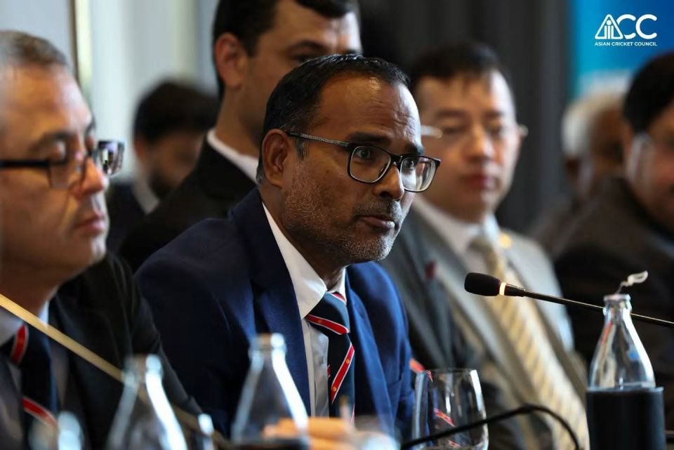 Asian Cricket Council ge associate director akah anekkaavess raajjeyge Faisal 