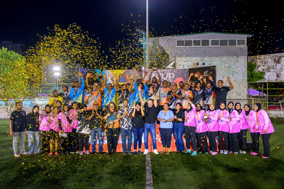 Dhiraagu muvazzafunge 'DESCUP 2026' futsal mubaaraaiy ninmaalaifi 