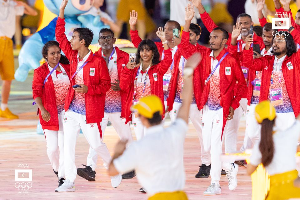 Asian Games ah dhaa Raajjeyge contingent ge adhadhakee 81 