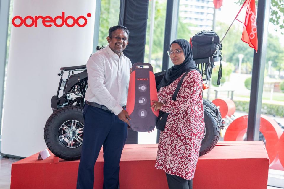 Hatharu vana ATV Azmaa ah, Ooredoo ge promotion gai ithuru 2 ATV dhookollaane 