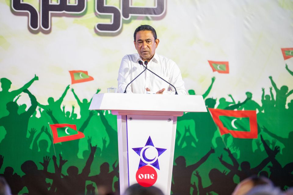 Yameen calls Rasmalé project a ‘major disaster’ for Maldives