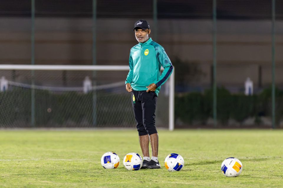 Maziya ge assistant coach Suzair ge massala New Radiant in FAM ah hushahalhaifi 