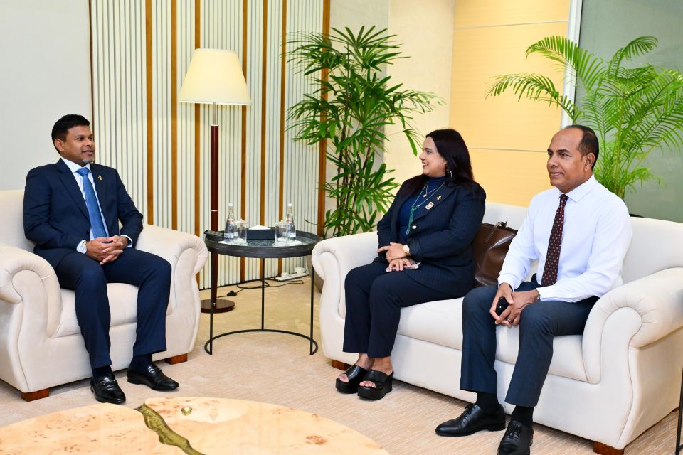 UN ge aanmu majlis ge high level hafuthaa ah naibu raees New York ah