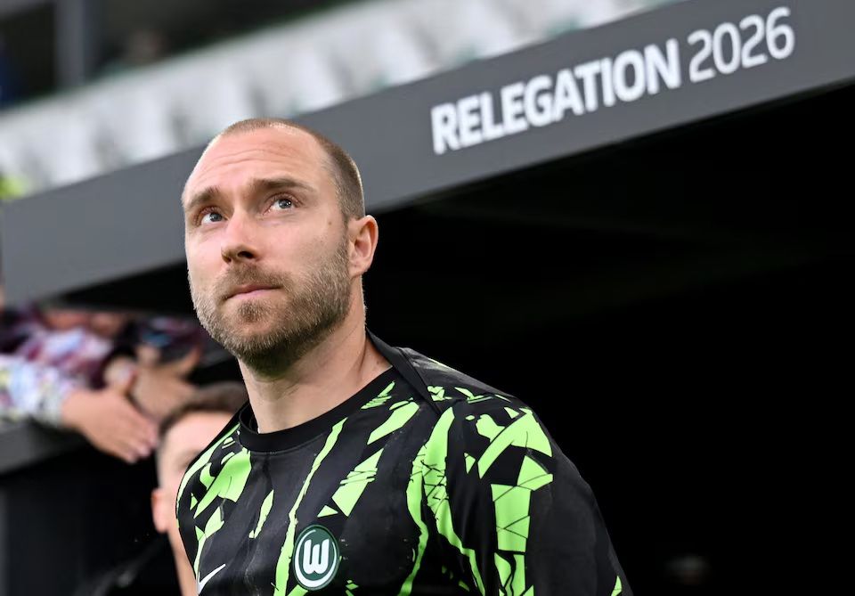 Wolfsburg aaeku Eriksen hadhaafaivaa ebbasvun uvaalaifi 