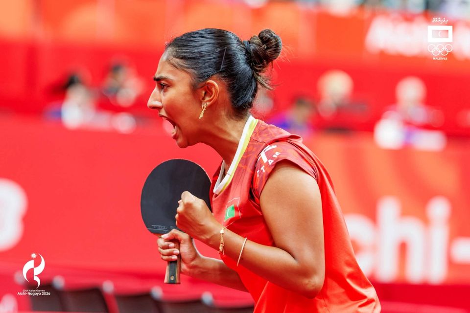 Asian Games: TT gai Rafa aai Munsif ge pair ah rangalhu molheh 
