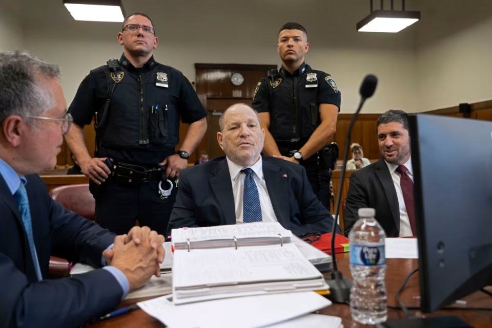 Harvey Weinstein is sentenced to 15 years in prison for 2006 sex crime in New York