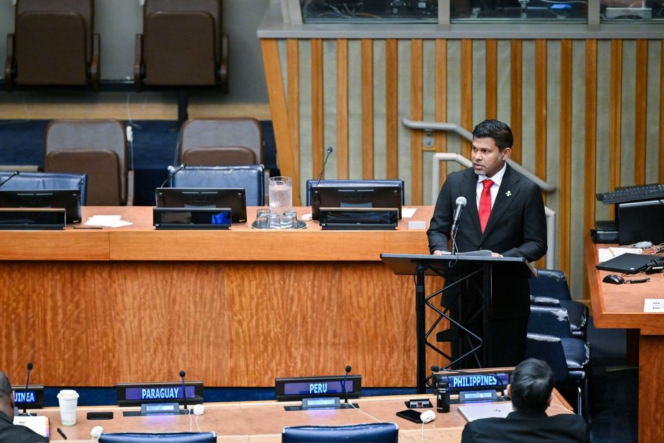 Maldives calls for UN reforms and removal of Security Council veto