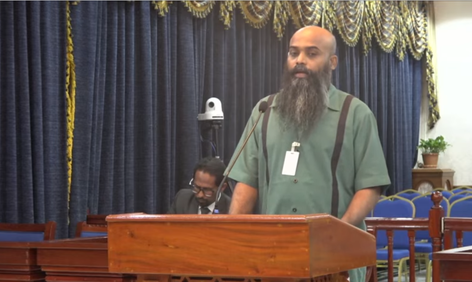 Shuhaadhuge maru: Fareed maran kuri hukum ge isthiunaafu aduehunthah ninmaalaifi