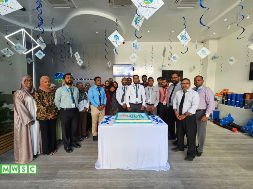 MWSC showroom ah 10 aharu furumun haassa promotion eh fashaifi 