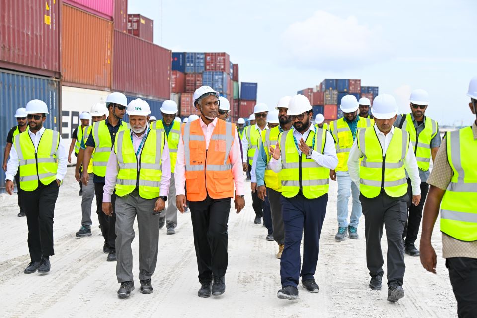 Male' Port ahvure Thilafushi Port 4 guna boduvaane, miee iguthisaadhee bodu dhoreh: Raees