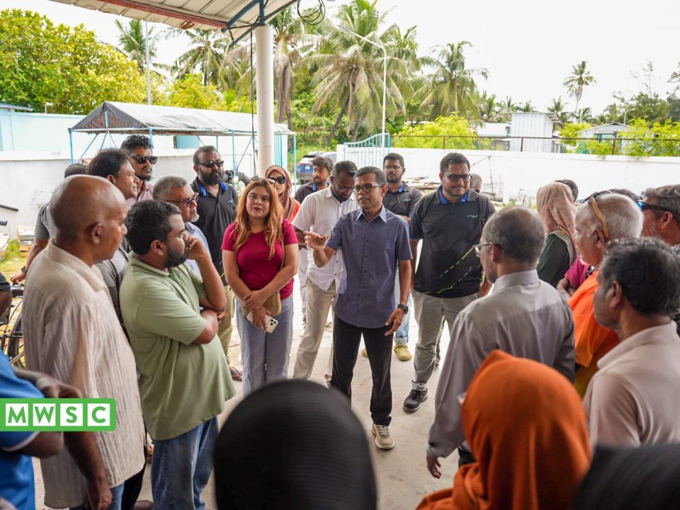 Addu aai Fuvahmulakuge fenaai narudhamaa aa MWSC inn rasmeekoh havaalu vejje 