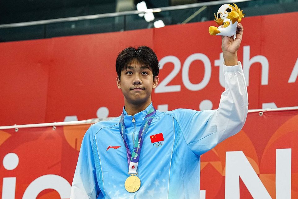 Asian Games ge enme kaamiyaabu gaumakee China, enme gina medal fethumun 