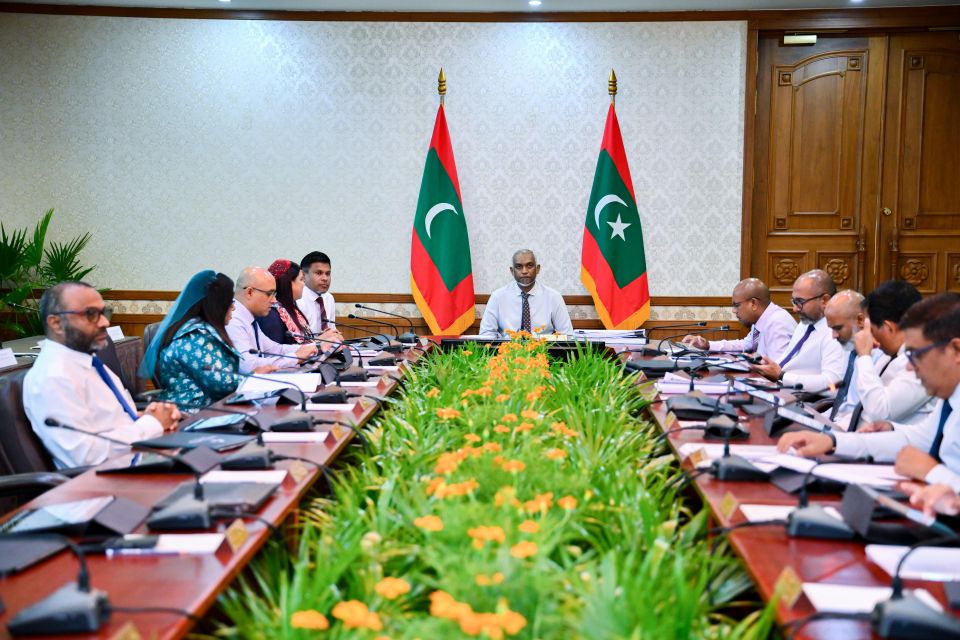 Cabinet gai masahkathu bahdhaluvumeh, Raees edhivadaigathee muhdhathuthakah mashroou thah ninmumah 