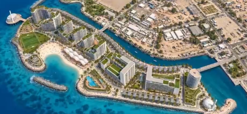 Eagle hills in hulhumale gai hadhaa housing mashroou ge video dhakkaalaifi