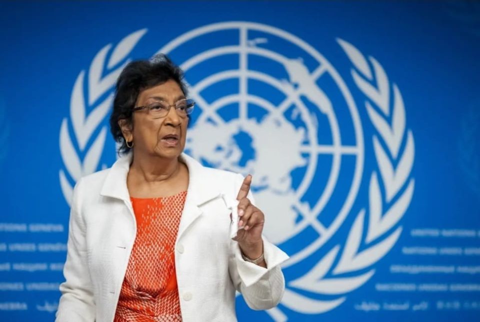 Navi Pillay ah Noble sulhaige inaamu dheyn ninmeemaa America rulhiaee keehvve?