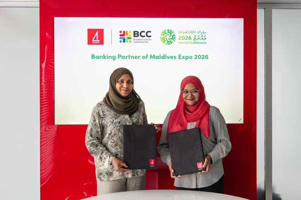 Maldives Expo 2026 ge official banking partner akah BML 