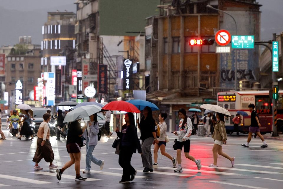 Typhoon Champi aa gulhigen Taiwan baeh khidhumaiythah huhttumakah