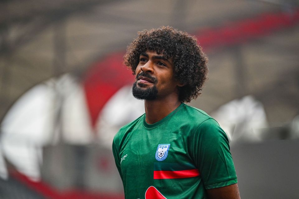 Hamza ah SAFF gai Bangladesh kulhey furathama match gelleyne 