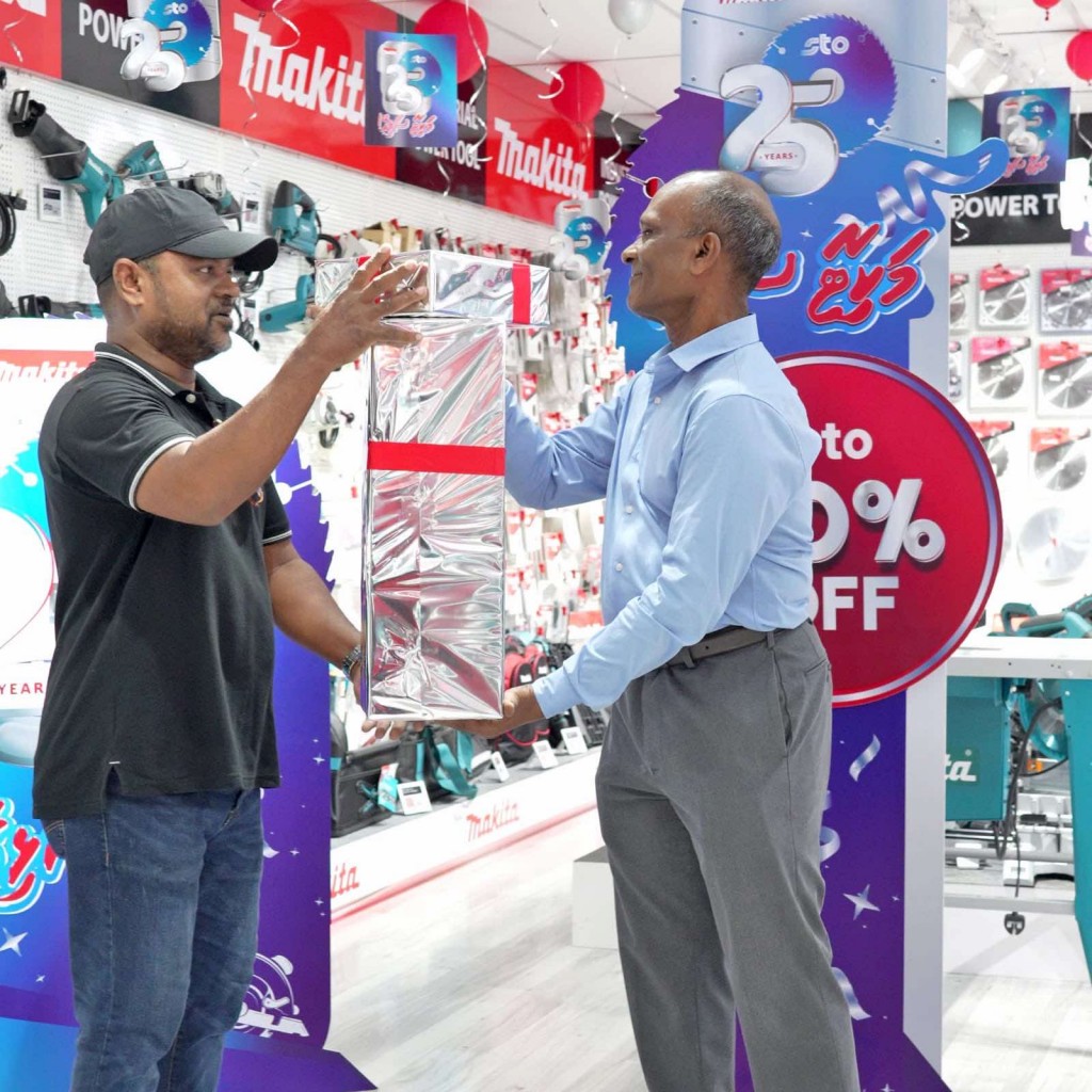 Raajje ah Makita thaarafu kurithaa 25 aharu faahaga kuran promotion eh fashaifi