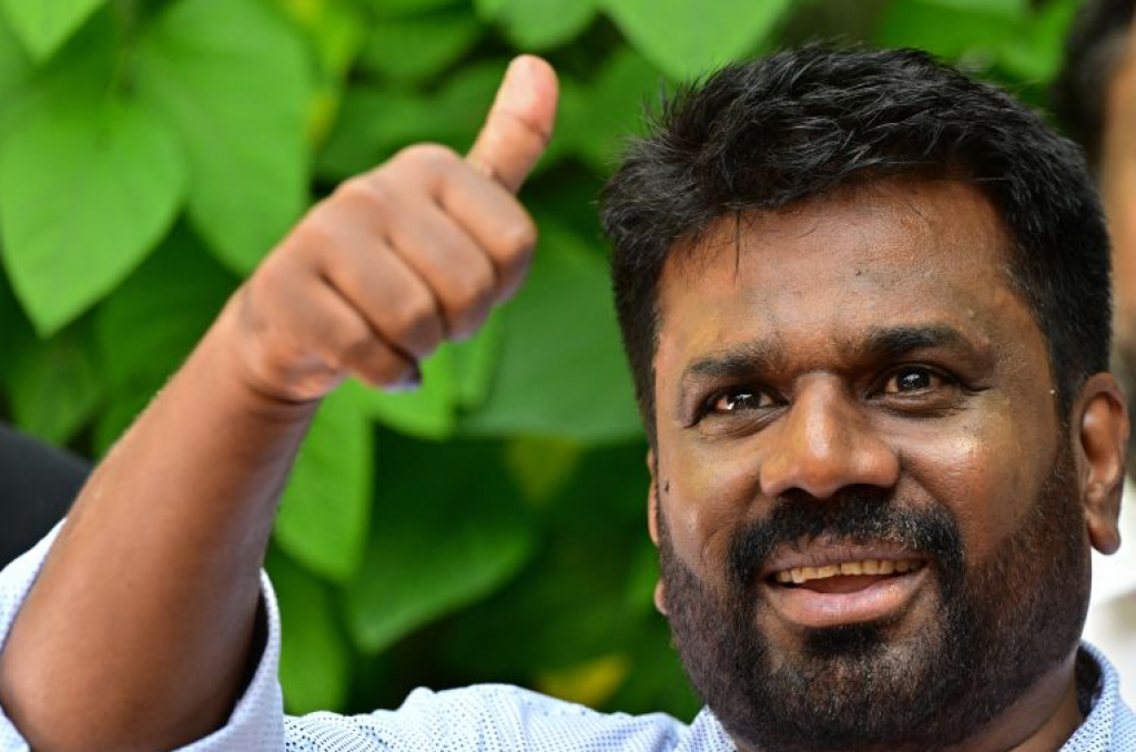 Lanka ge inthihaabee Raees Anura ah Raees Muizzu maruhabaa vidhaalhuvejje