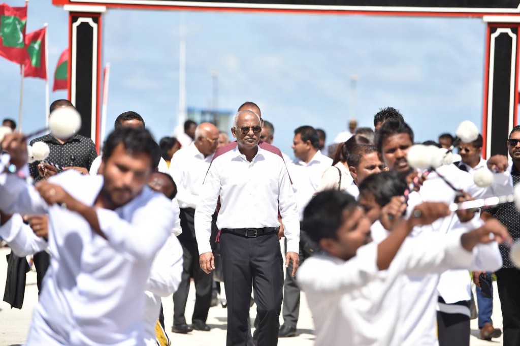 Raiymandhoo in Raees Soluh ah hoonu maruhabaa eh