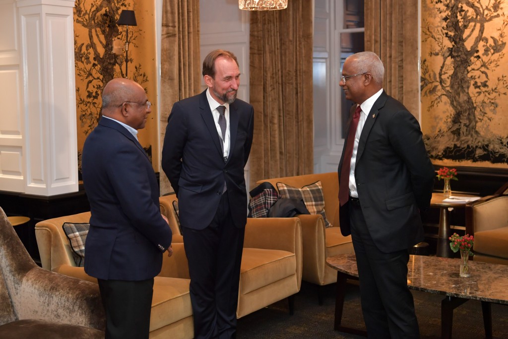 COP26: Raees  Solih Prince Zeid aa bahddhalukurehvvun