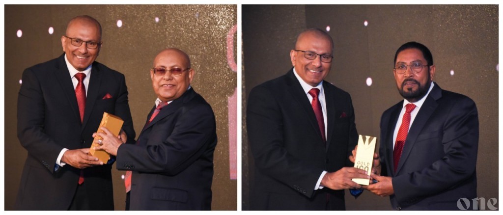 Qasim and Abdulla Ali wins Gold 100 Lifetime Achievement Award